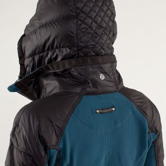 Run: Bundle Up Jacket- Warm Running Jacket- Fleece/ Goose Down- Size 6 - Picture 8 of 16